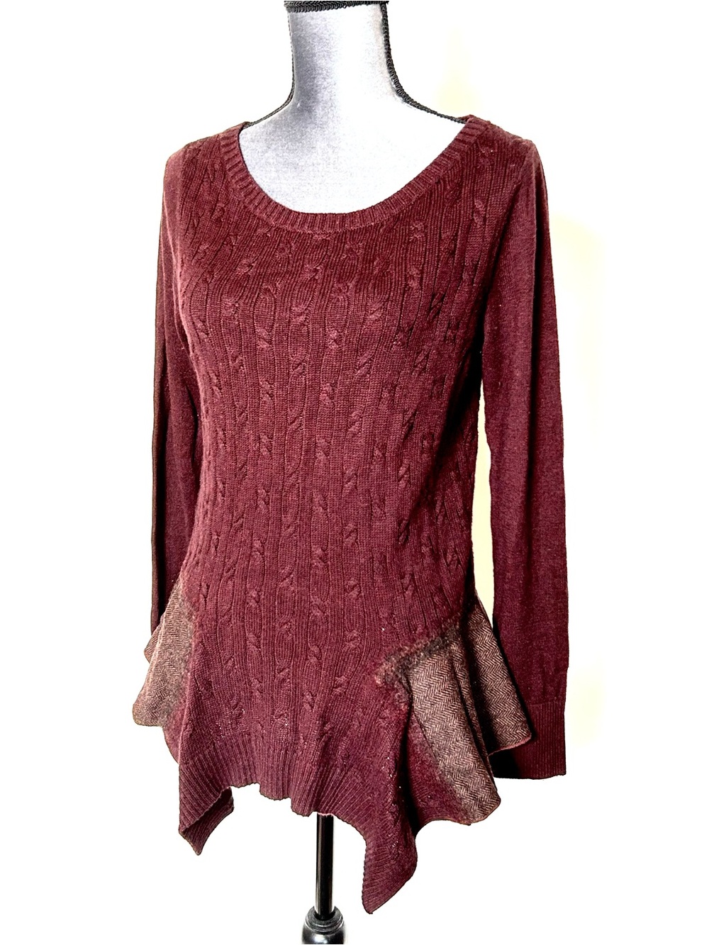 Knitted and Knotted Anthropologie sweater